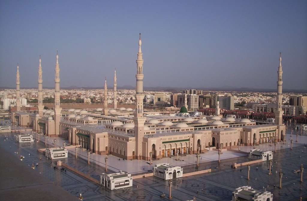 Masjid Al Nabawi in Madinah - Saudi Arabia